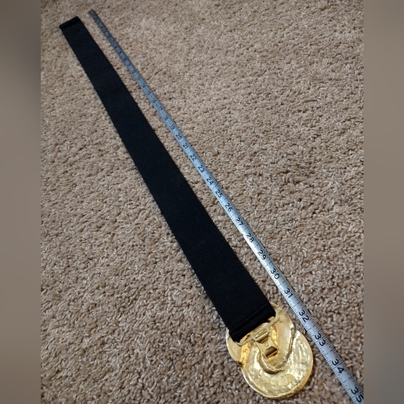 Nan Lewis Vintage Elastic Stretch Belt - Picture 6 of 9